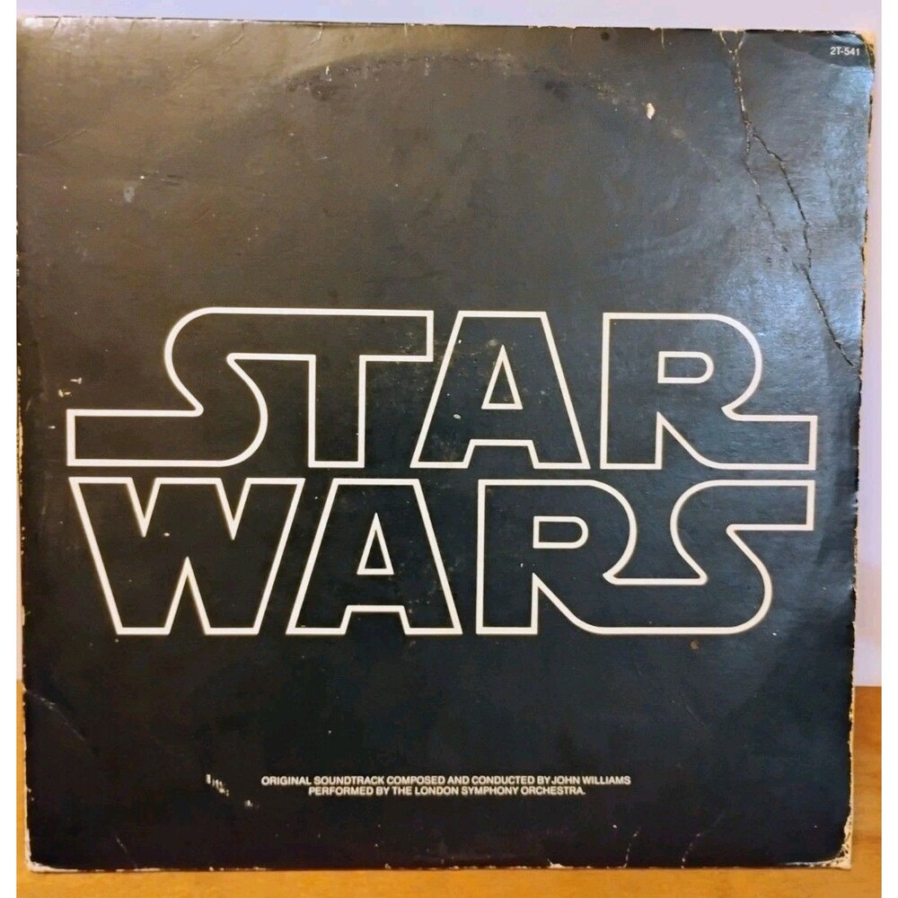 Vintage 1977 Star Wars Original Soundtrack Double LP Vinyl Record Album 2T-541